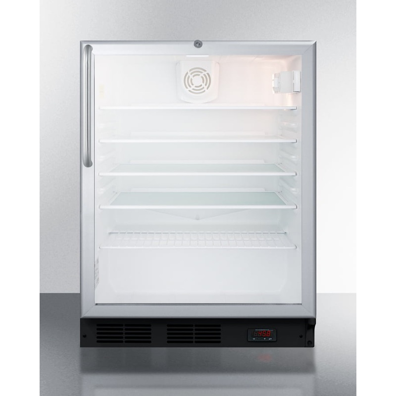Summit SCR600BGLDTPUBCSS 24" Wide Craft Beer Pub Cellar