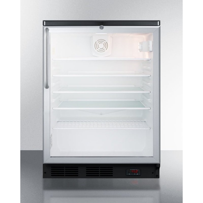 Summit SCR600BGLDTPUBTB 24" Wide Craft Beer Pub Cellar