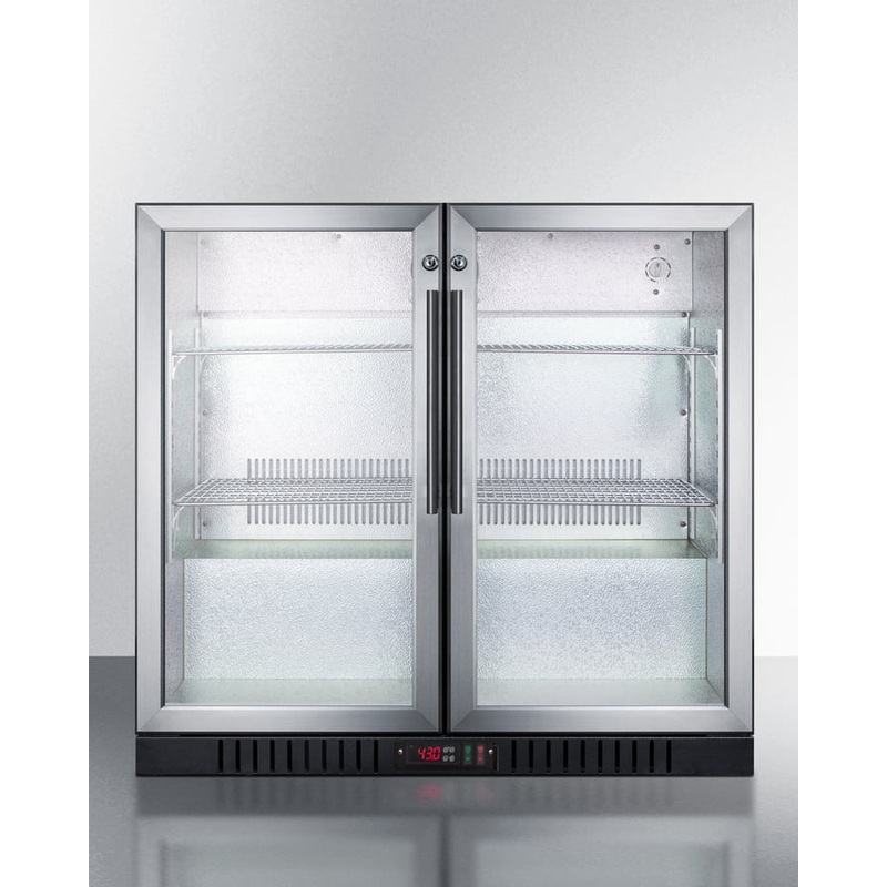 Summit SCR7012DB 36" Wide Beverage Center