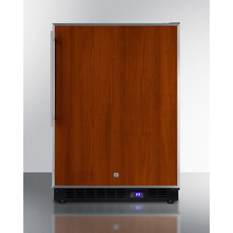 Summit SCFF53BFRIM 24" Wide Built-In All-Freezer With Icemaker