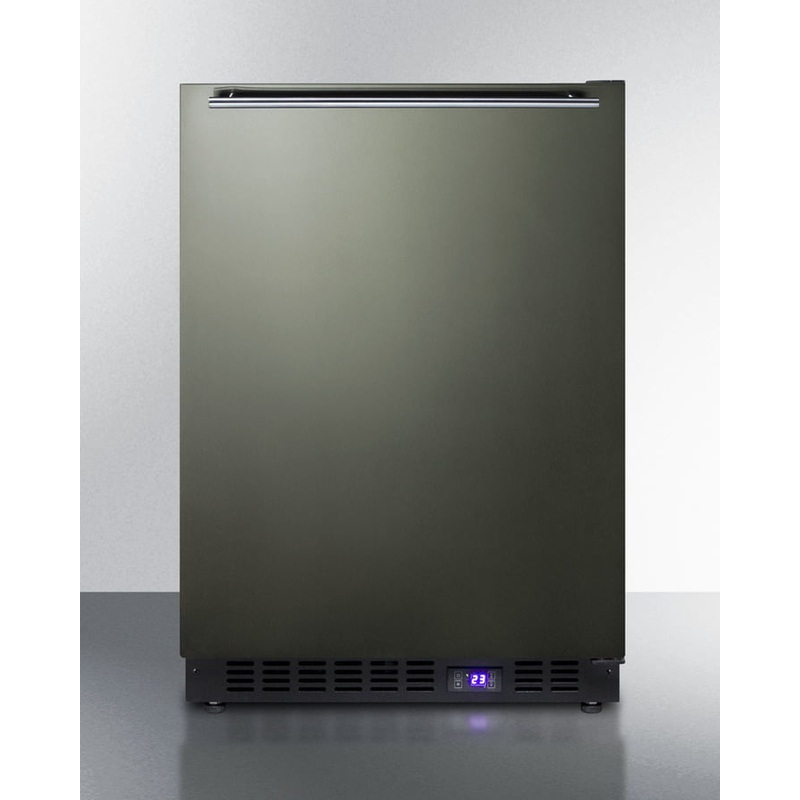 Summit SCFF53BXKSHHIM 24" Wide Built-In All-Freezer With Icemaker