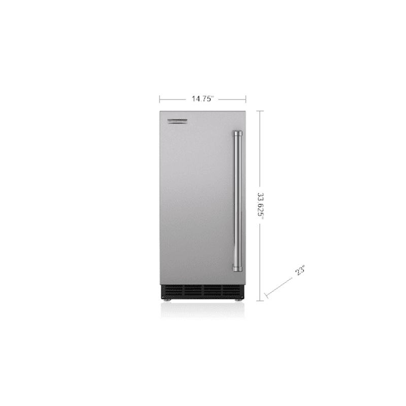 Sub-Zero UC15IP 15" Ice Maker With Pump - Panel Ready