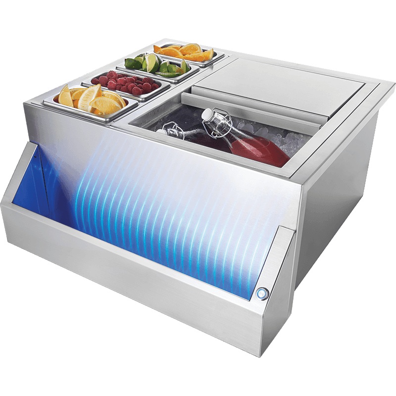 Napoleon Bbq BI2418BEV Multi-Functional Beverage Center , Stainless Steel , Electric
