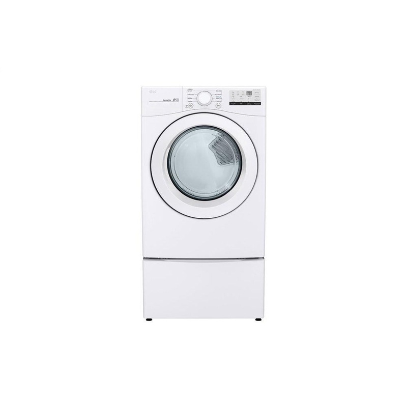 Lg DLE3400W 7.4 Cu. Ft. Ultra Large Capacity Electric Dryer
