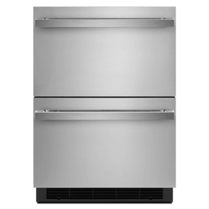 Jennair JUDFP242HM Noir 24" Double-Refrigerator Drawers