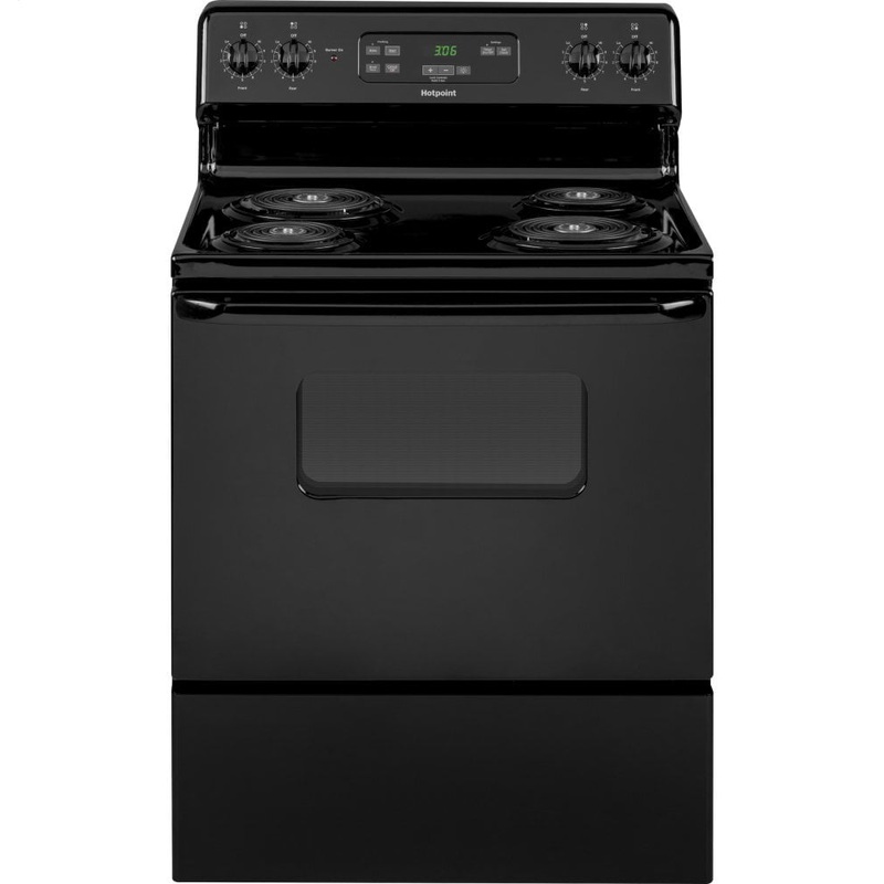 Hotpoint RBS360DMBB Hotpoint 30" Free-Standing Standard Clean Electric Range