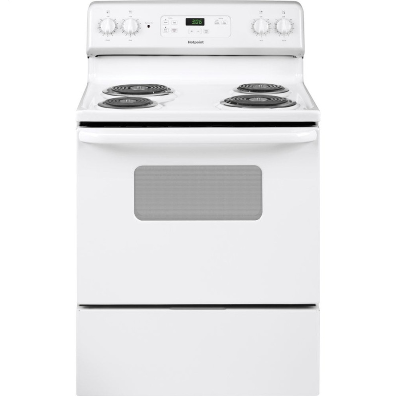 Hotpoint RBS360DMWW Hotpoint 30" Free-Standing Standard Clean Electric Range