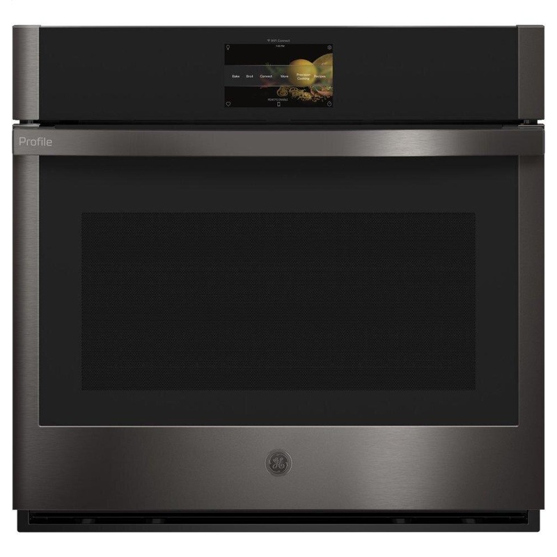 Ge Appliances PTS9000BNTS Ge Profile 30" Smart Built-In Convection Single Wall Oven With In-Oven Camera And No Preheat Air Fry