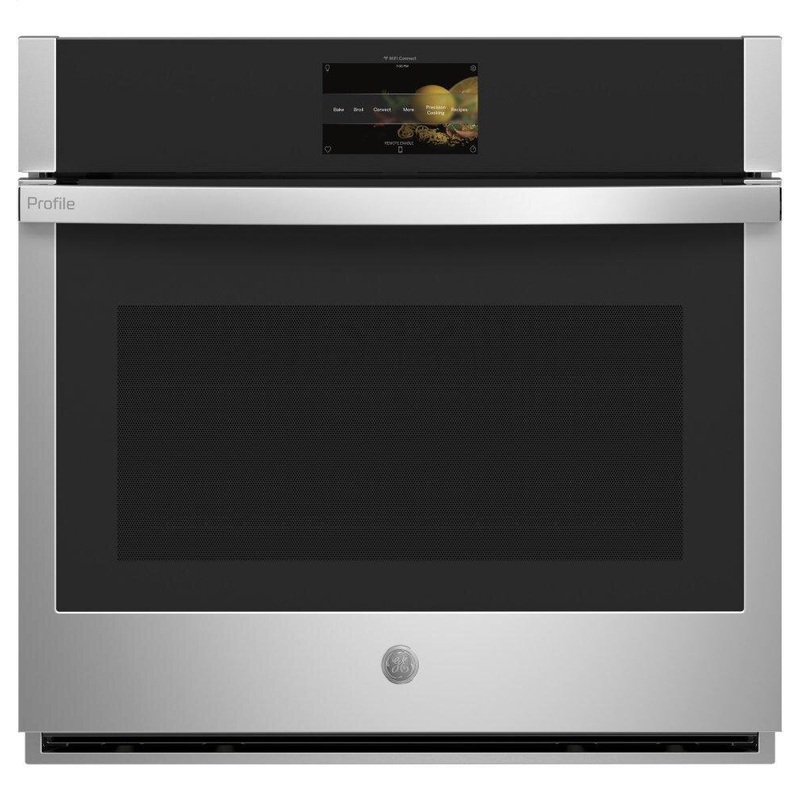 Ge Appliances PTS9000SNSS Ge Profile 30" Smart Built-In Convection Single Wall Oven With In-Oven Camera And No Preheat Air Fry