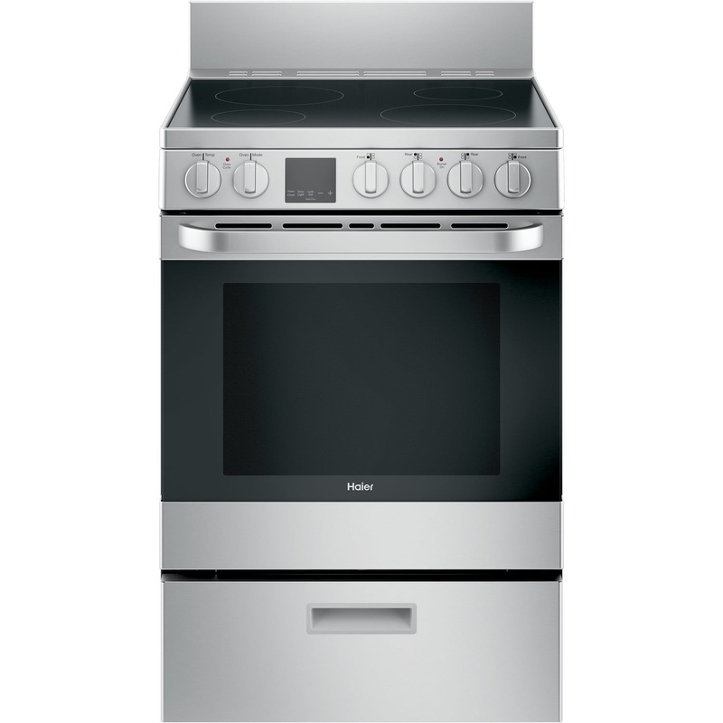 Haier QAS740RMSS 24" 2.9 Cu. Ft. Electric Range