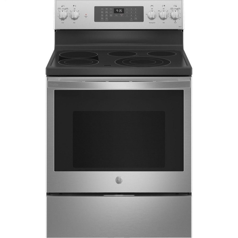 Ge Appliances PB935YPFS Ge Profile 30" Smart Free-Standing Electric Convection Fingerprint Resistant Range With No Preheat Air Fry