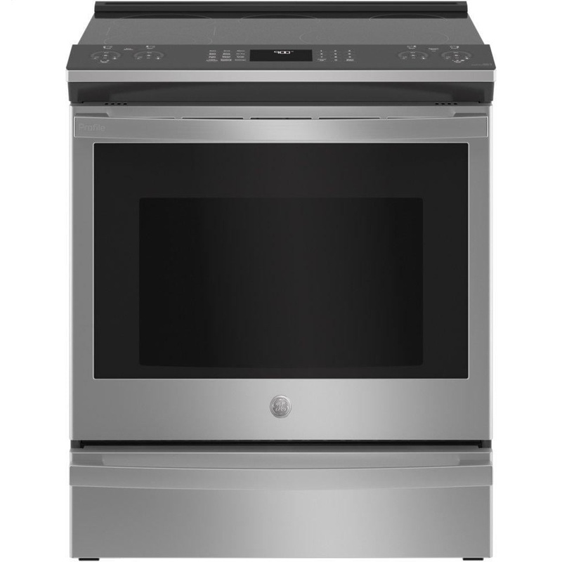 Ge Appliances PSS93YPFS Ge Profile 30" Smart Slide-In Electric Convection Fingerprint Resistant Range With No Preheat Air Fry