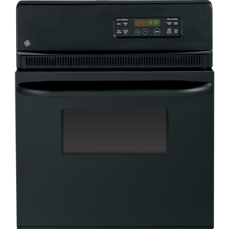 Ge Appliances JRP20BJBB Ge 24" Electric Single Self-Cleaning Wall Oven