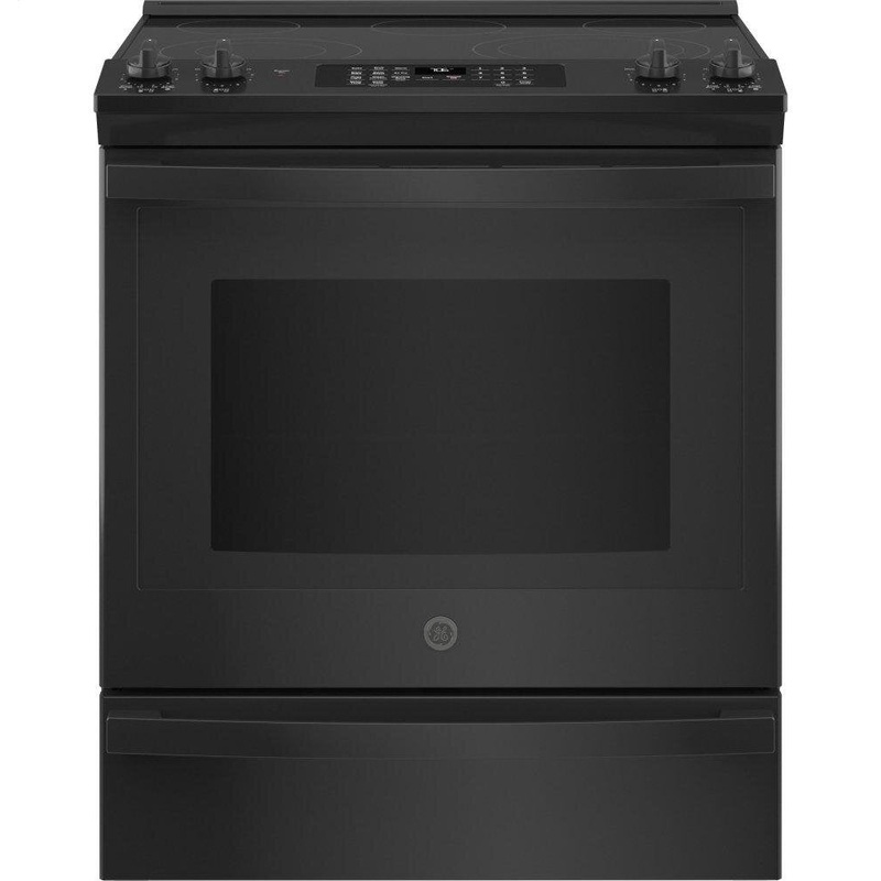 Ge Appliances JS760DPBB Ge 30" Slide-In Electric Convection Range With No Preheat Air Fry