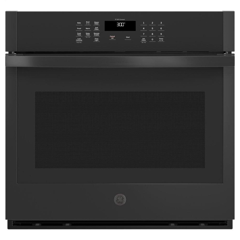 Ge Appliances JTS3000DNBB Ge 30" Smart Built-In Self-Clean Single Wall Oven With Never-Scrub Racks