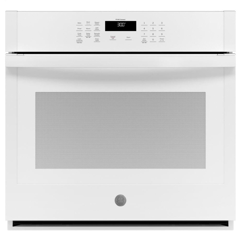 Ge Appliances JTS3000DNWW Ge 30" Smart Built-In Self-Clean Single Wall Oven With Never-Scrub Racks