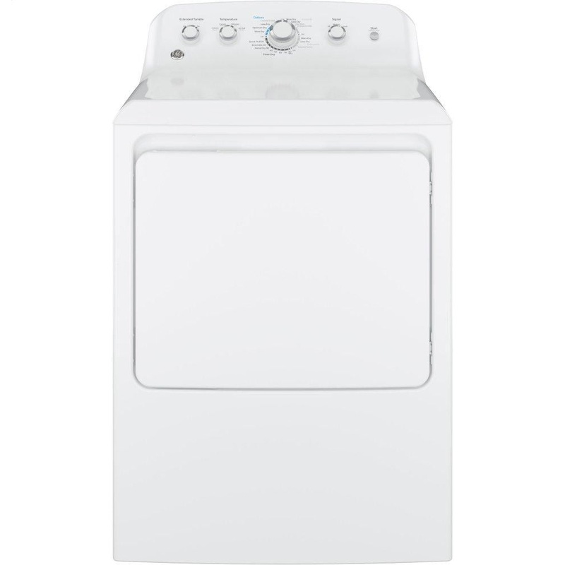 Ge Appliances GTD42EASJWW Ge 7.2 Cu. Ft. Capacity Aluminized Alloy Drum Electric Dryer