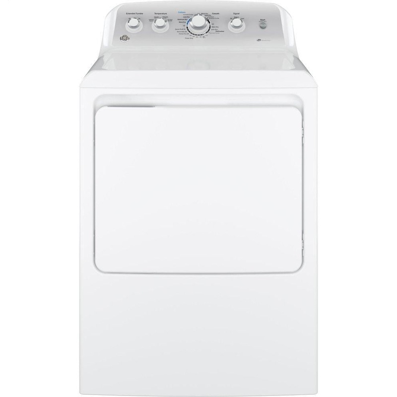 Ge Appliances GTD45EASJWS Ge 7.2 Cu. Ft. Capacity Aluminized Alloy Drum Electric Dryer With Sensor Dry