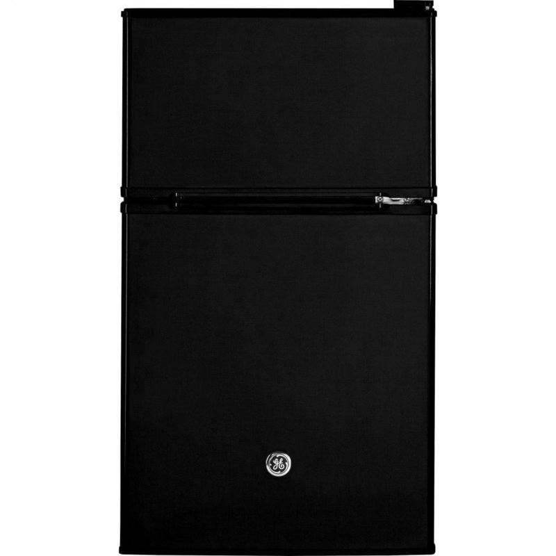 Ge Appliances GDE03GGKBB Ge Double-Door Compact Refrigerator