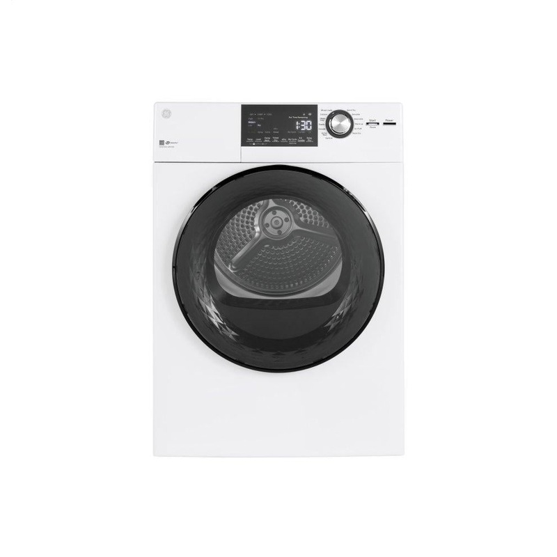 Ge Appliances GFD14ESSNWW Ge 24" 4.3 Cu.Ft. Front Load Vented Electric Dryer With Stainless Steel Basket
