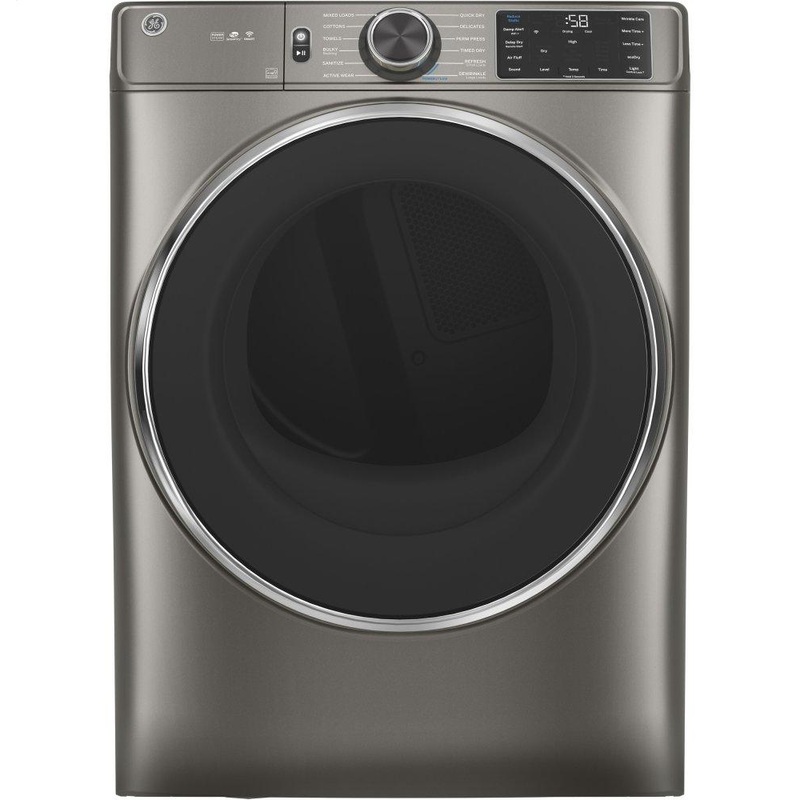 Ge Appliances GFD65ESPNSN Ge 7.8 Cu. Ft. Capacity Smart Front Load Electric Dryer With Steam And Sanitize Cycle