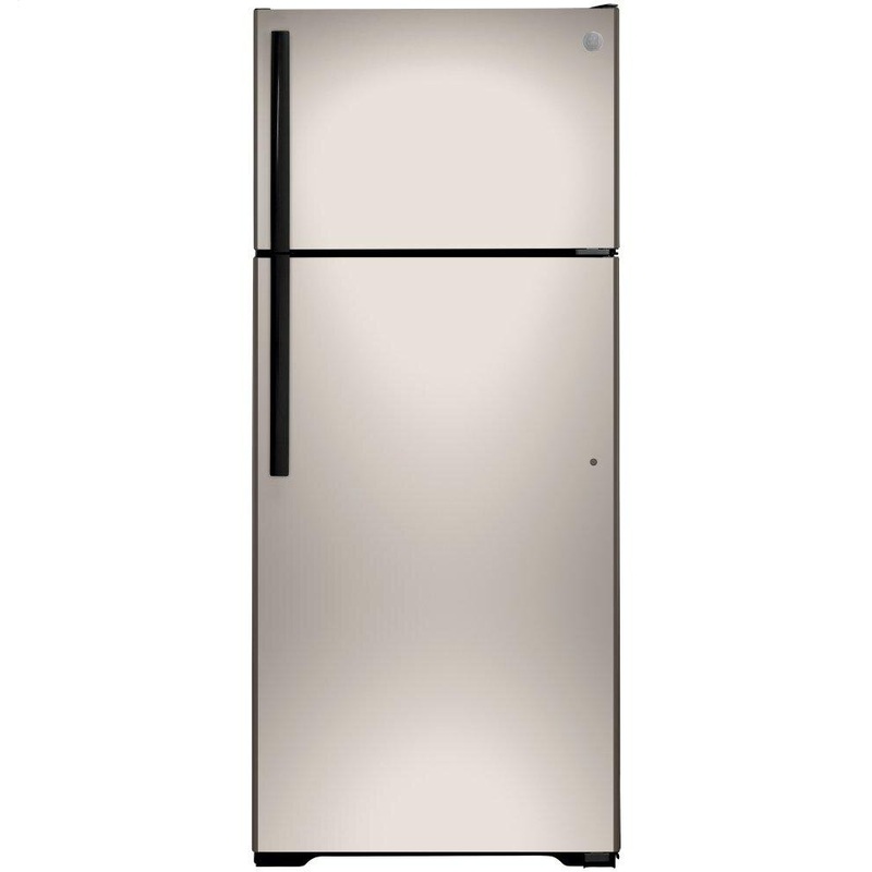 Ge Appliances GIE18GCNRSA Ge Energy Star 17.5 Cu. Ft. Top-Freezer Refrigerator