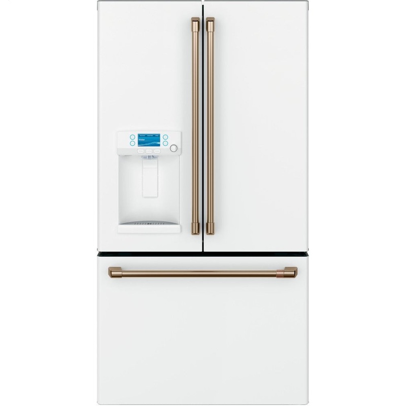 Cafe CFE28TP4MW2 Caf Energy Star 27.8 Cu. Ft. Smart French-Door Refrigerator With Hot Water Dispenser