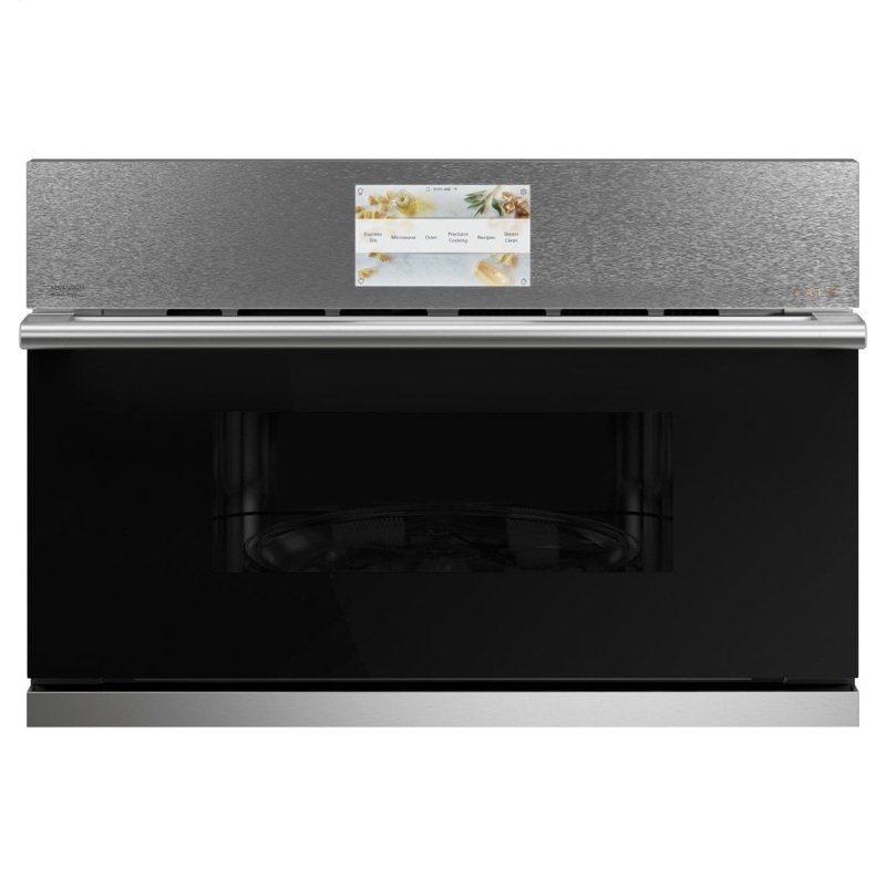 Cafe CSB913M2NS5 Caf 30" Smart Five In One Oven With 120V Advantium Technology In Platinum Glass