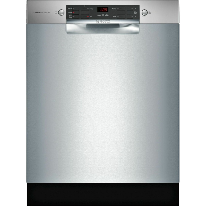 Bosch SGE53X55UC 300 Series Dishwasher 24'' Stainless Steel Sge53X55Uc