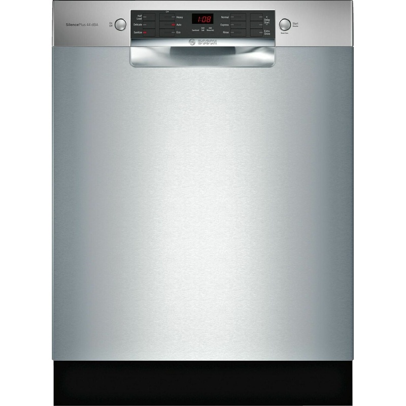 Bosch SGE68X55UC 800 Series Dishwasher 24'' Stainless Steel Sge68X55Uc