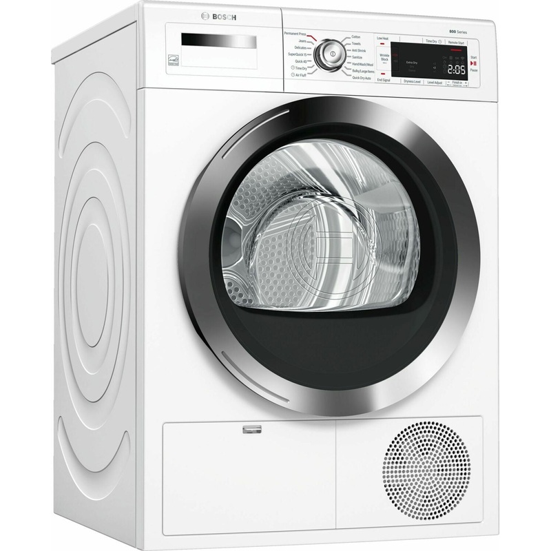 Bosch WTG865H3UC 800 Series Condenser Tumble Dryer 24'' Wtg865H3Uc