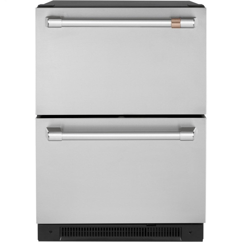 Cafe CDE06RP2NS1 Caf 5.7 Cu. Ft. Built-In Dual-Drawer Refrigerator