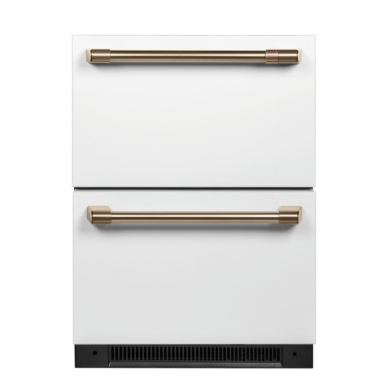 Cafe CDE06RP4NW2 Caf 5.7 Cu. Ft. Built-In Dual-Drawer Refrigerator