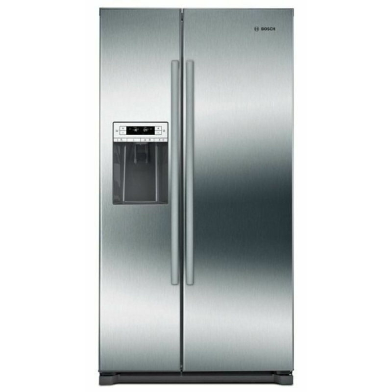 Bosch B20CS30SNS 300 Series Freestanding Counter-Depth Side-By-Side Refrigerator 36'' Easy Clean Stainless Steel B20Cs30Sns