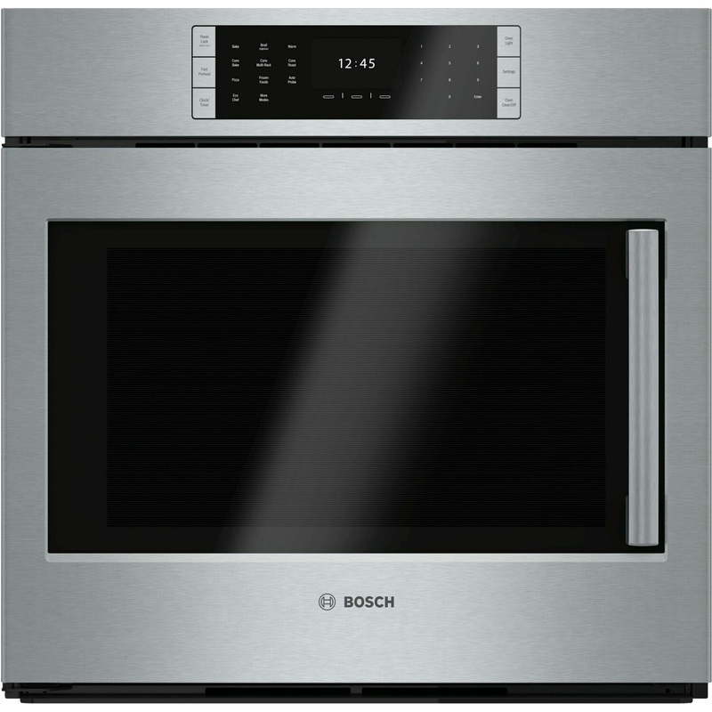Bosch HBLP451LUC Benchmark Series, 30", Single Wall Oven, Ss, Eu Conv., Tft Touch Control, Left Swing