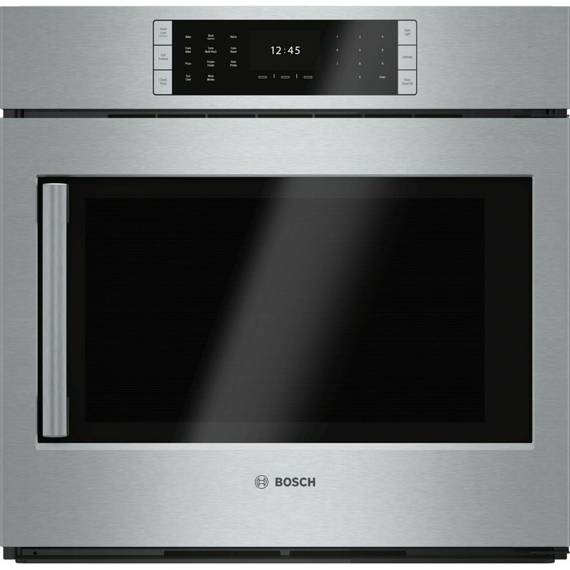Bosch HBLP451RUC Benchmark Series, 30", Single Wall Oven, Ss, Eu Conv., Tft Touch Control, Right Swing
