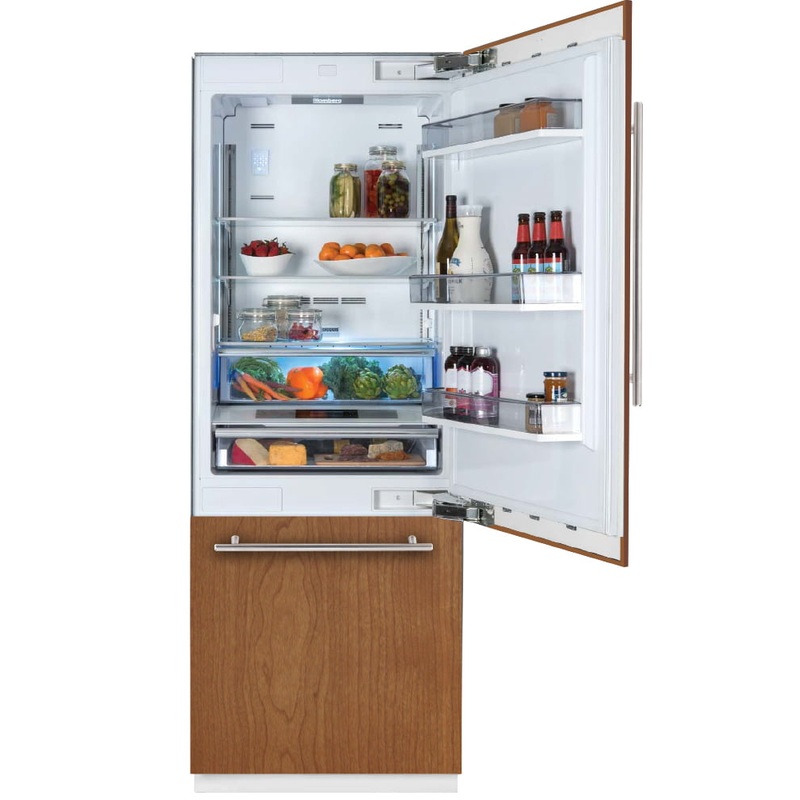 Blomberg Appliances BRFB1920FBI 30" Built-In Fridge, Panel Ready, With Ice