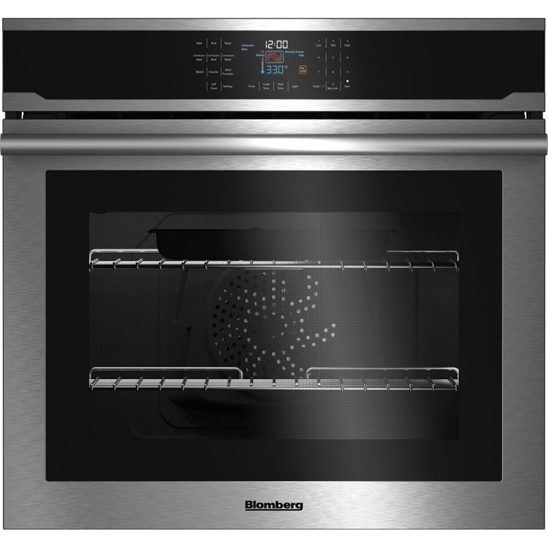 Blomberg Appliances BWOS30200SS 30" Single Wall Oven, Self Clean, Cool Touch Glass, Stainless