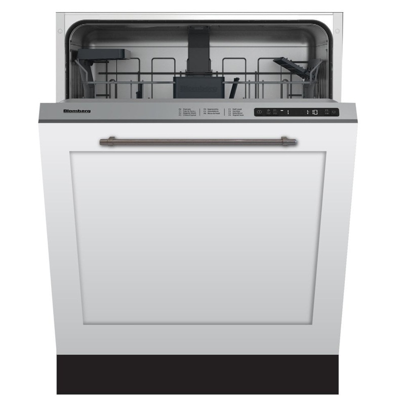 Blomberg Appliances DW51600FBI 24" Ada Height Dishwasher 5 Cycle Top Control Fully Integrated Panel Overlay 48 Dba