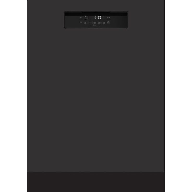 Blomberg Appliances DWT52600BIH 24" Tall Tub Integrated Handle Dishwasher 5 Cycle Front Control Black 48 Dba