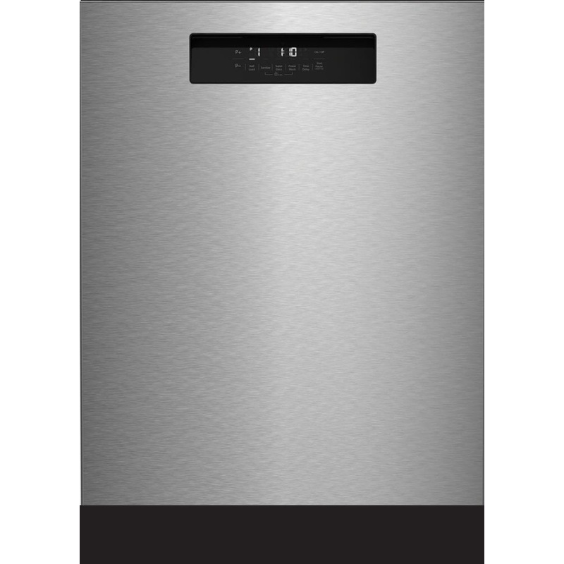 Blomberg Appliances DWT52600SSIH 24" Tall Tub Integrated Handle Dishwasher 5 Cycle Front Control Stainless Steel 48 Dba