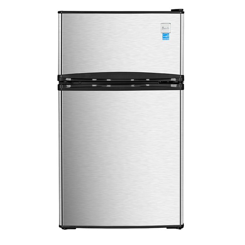 Avanti RA31B3S 3.1 Cf Two Door Counterhigh Refrigerator - Stainless Steel