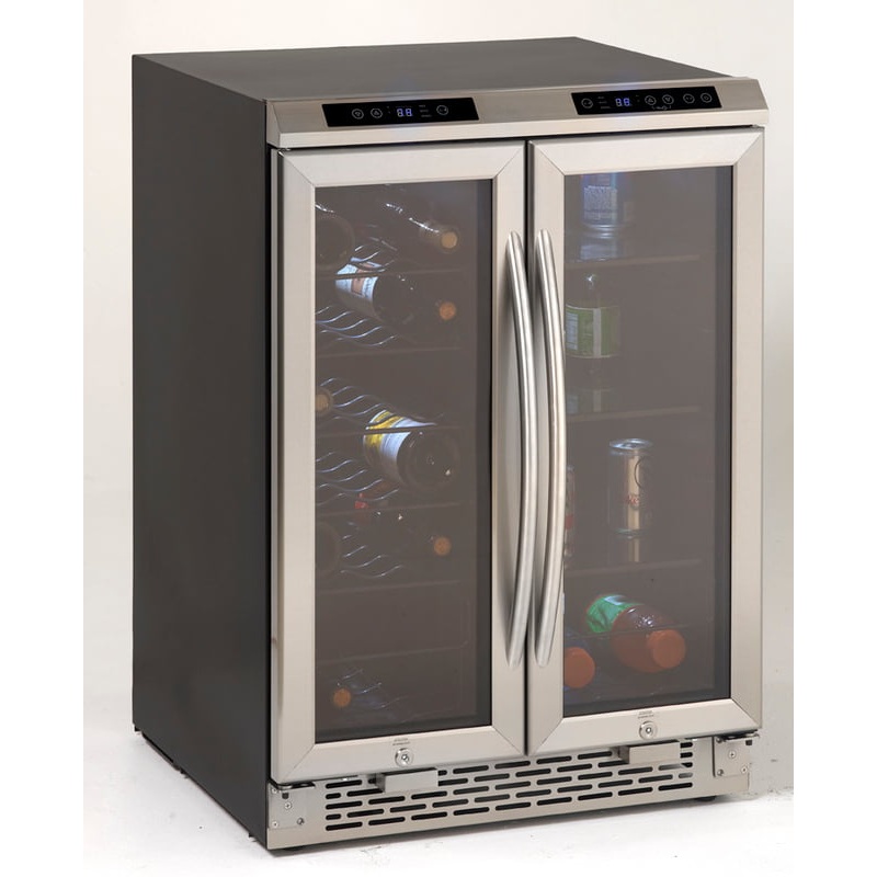 Avanti WBV19DZ Side-By-Side Dual Zone Wine/Beverage Cooler