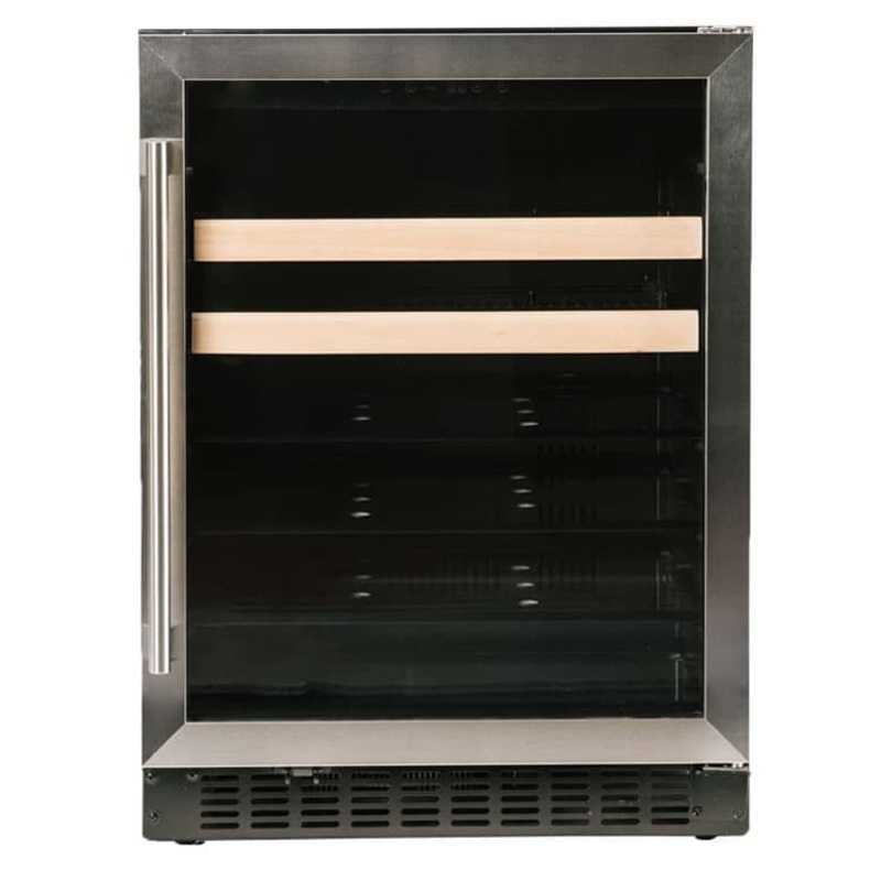 Azure Home Products A124BEVS Beverage Center 1.0 - 24" Glass Door W/ Stainless