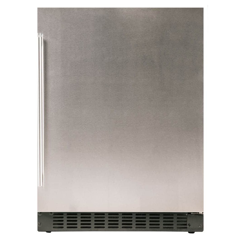 Azure Home Products A124RS Refrigerator 1.0 - 24" Solid Stainless Door