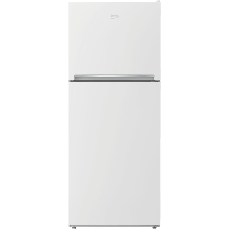 Beko BFTF2716WHIM 28" Freezer Top White Refrigerator With Auto Ice Maker