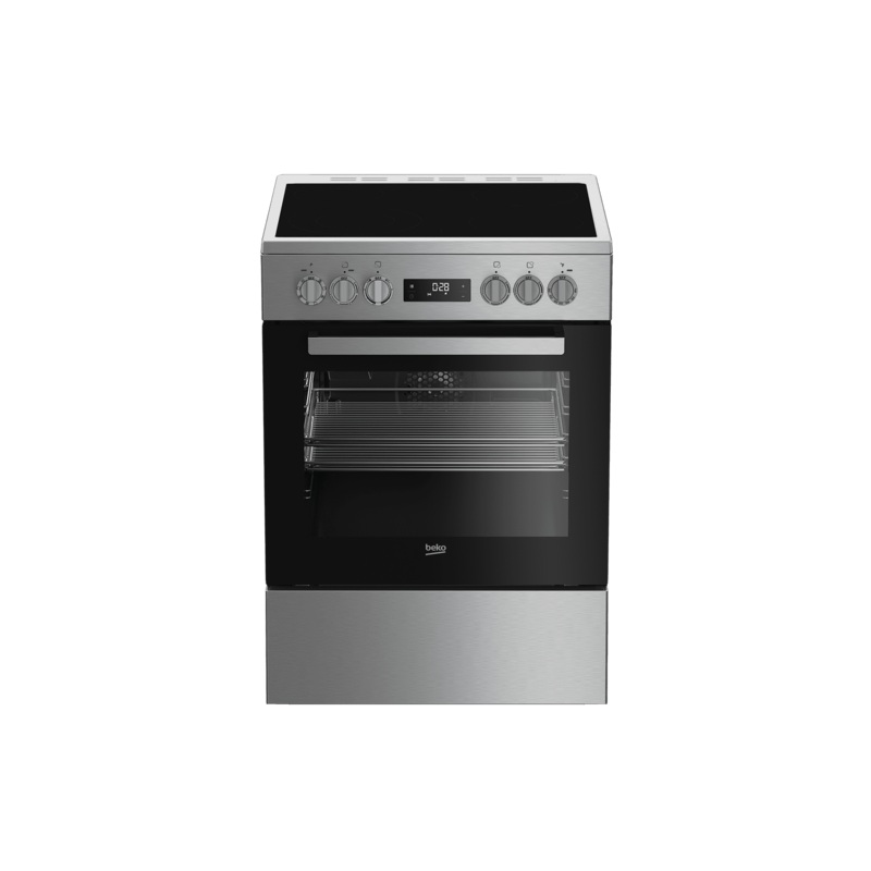 Beko SLER24410SS 24" Stainless Steel Slide-In Electric Range
