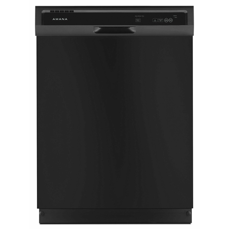 Amana ADB1400AGB Dishwasher With Triple Filter Wash System - Black