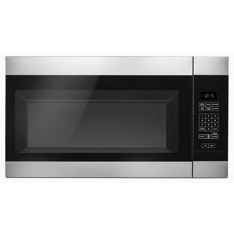 Amana AMV2307PFS 1.6 Cu. Ft. Over-The-Range Microwave With Add 0:30 Seconds Stainless Steel