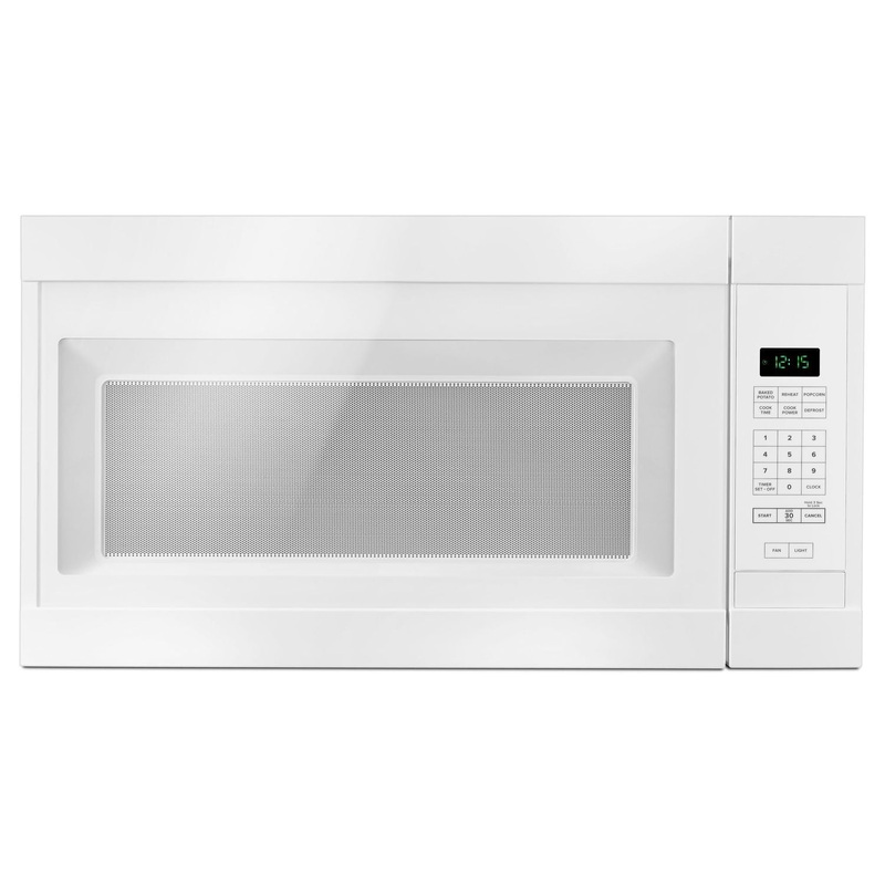 Amana AMV2307PFW 1.6 Cu. Ft. Over-The-Range Microwave With Add 0:30 Seconds White